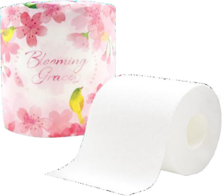 【春限定】さくらﾄｲﾚｯﾄﾛｰﾙ27.5mW 100個（税抜き単価76円）