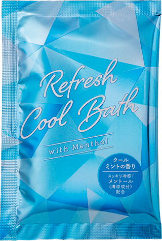 【夏季限定】粉体入浴料ﾘﾌﾚｯｼｭｸｰﾙﾊﾞｽ20g 600個（税抜き単価25円）