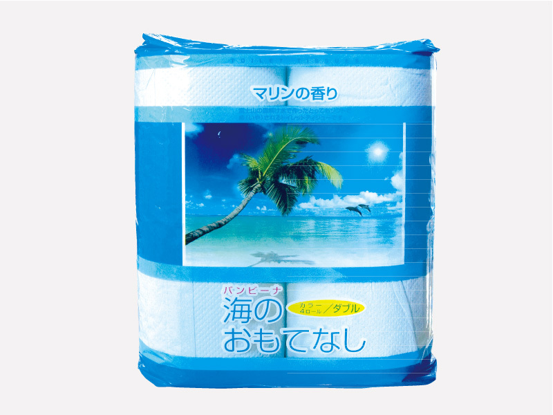【夏季限定】 海のおもてなし 4ﾛｰﾙ 30組（税抜き単価175円）