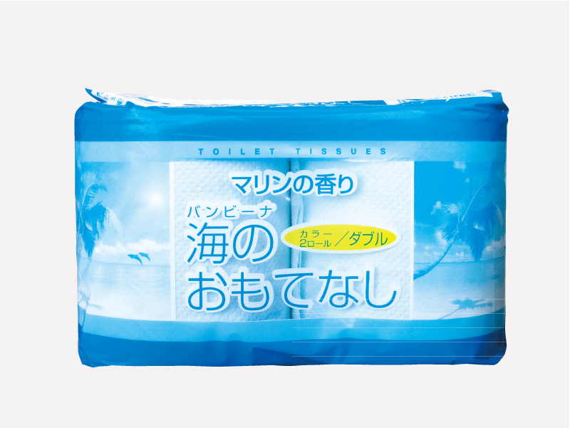 【夏季限定】 海のおもてなし 2ﾛｰﾙ 60組（税抜き単価110円）
