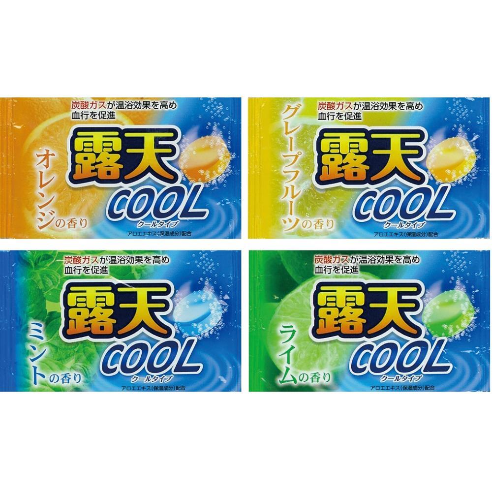【夏季限定】薬用発泡入浴剤　露天ｸｰﾙ40g　400個（税抜き単価30円）