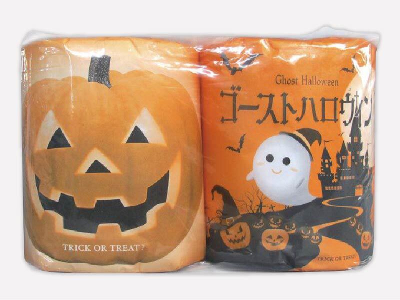 【秋限定】ﾊﾛｳｨﾝﾄｲﾚｯﾄ2ﾛｰﾙﾀﾞﾌﾞﾙ(27.5m)　50個（税抜き単価139円）