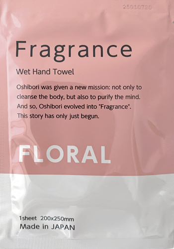 【おもてなし】Fragrance おしぼり ﾌﾛｰﾗﾙ (100本入り)