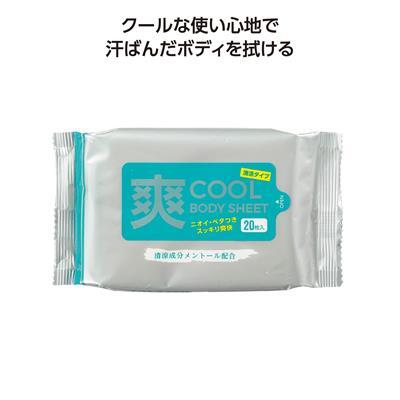 【夏季限定】 MT 爽ｸｰﾙﾎﾞﾃﾞｨｰｼｰﾄ20枚入り 240個（税抜き単価55円）