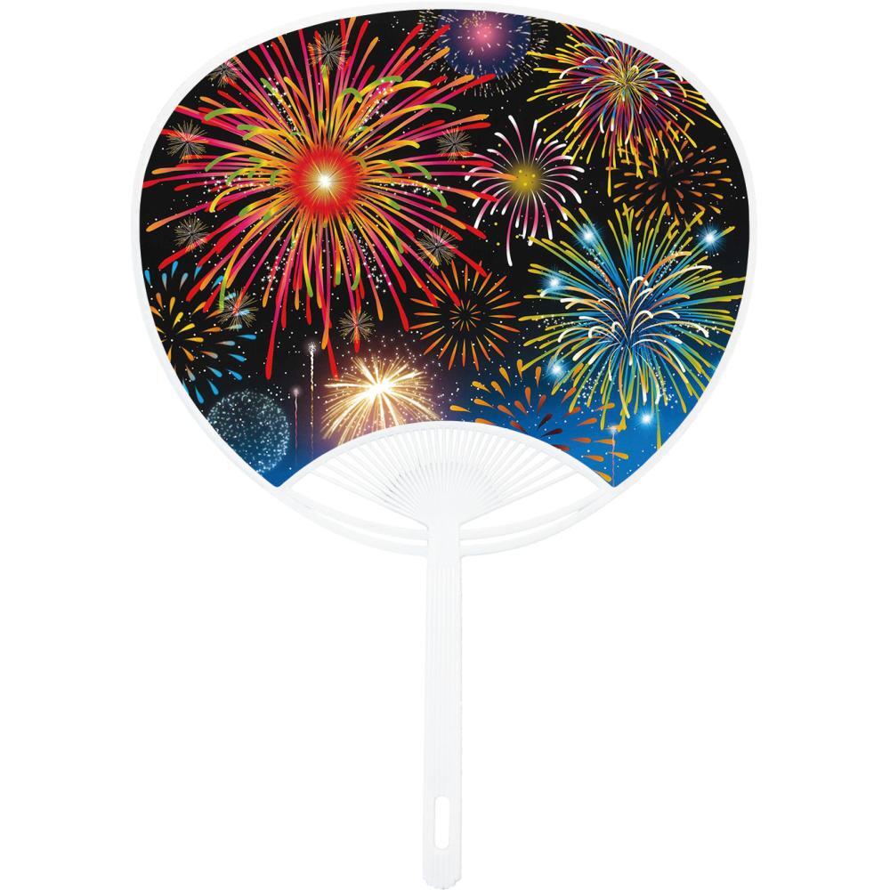 【夏季限定】うちわﾚｷﾞｭﾗｰ(花火) 100個（税抜き単価89円）