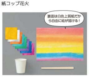 12246501 紙ｺｯﾌﾟ花火 100個（税抜き単価137円）