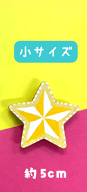 38000709 木のﾏｸﾞﾈｯﾄﾐﾆ ほし 100個（税抜き単価170円）