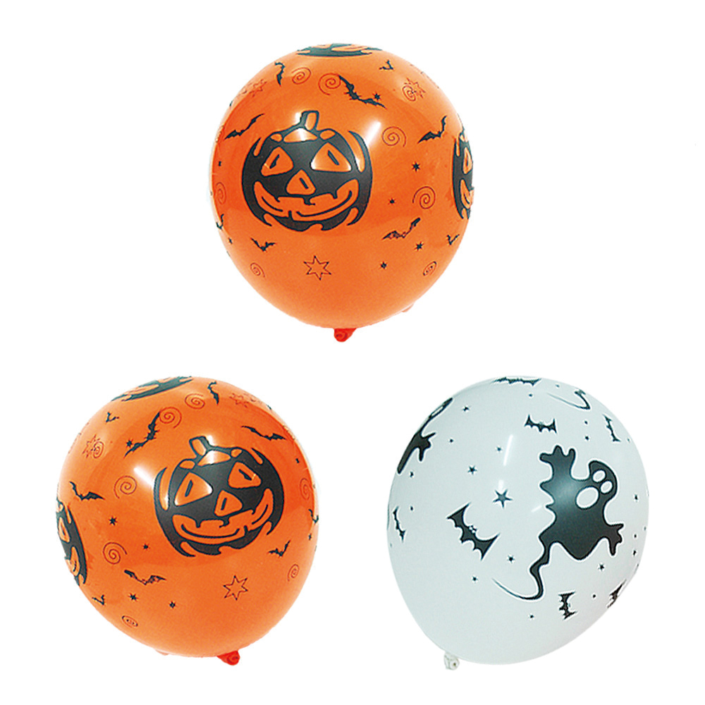 【秋限定】ﾊﾛｳｨﾝ柄風船3枚入り 360個（税抜き単価99円）
