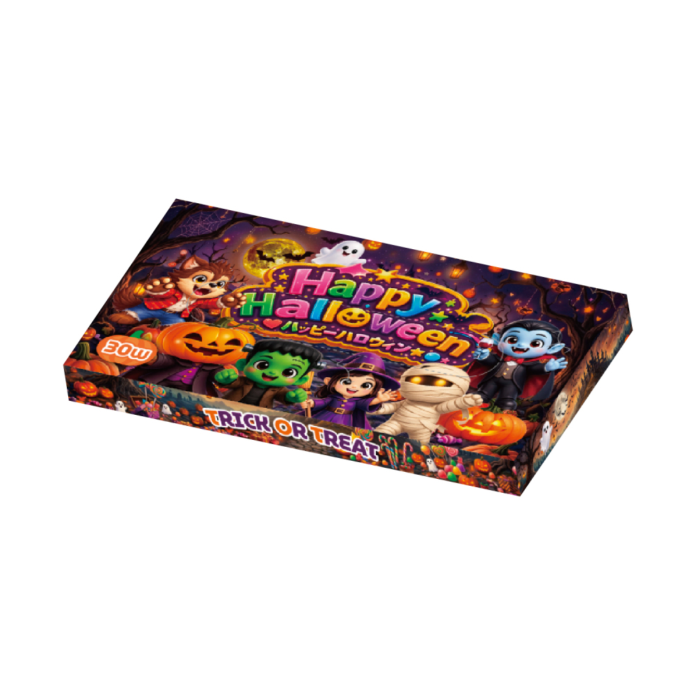 【秋限定】MT ﾊｯﾋﾟｰﾊﾛｳｨﾝBOXﾃｨｯｼｭ30W 300個（税抜き単価68円）