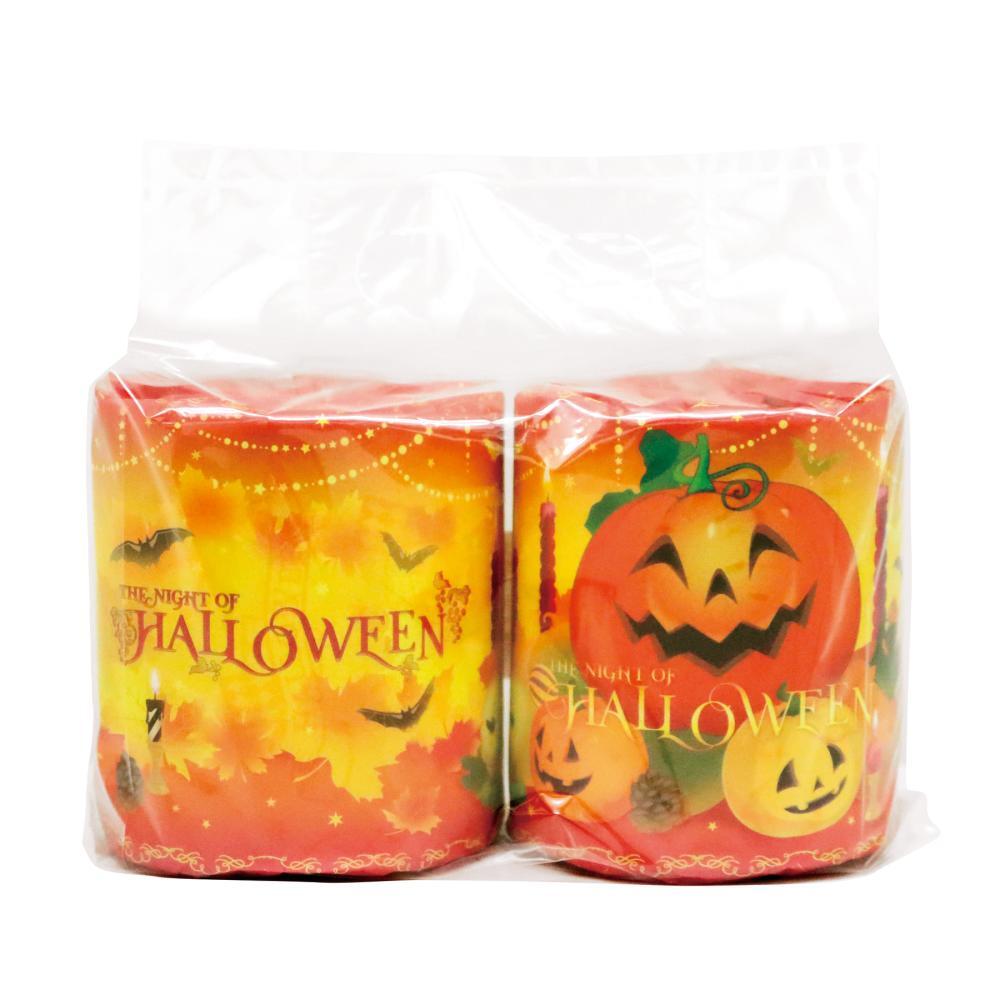【秋限定】2026ﾊﾛｳｨﾝﾄｲﾚｯﾄﾌﾟﾘﾝﾄﾍﾟｱﾛｰﾙﾀﾞﾌﾞﾙ(27.5ｍ） 50個（税抜き単価181円）