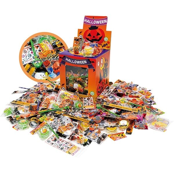 【秋限定】ﾊﾛｳｨﾝおもちゃ宝箱ﾌﾟﾚｾﾞﾝﾄ ※おもちゃ100個入り（税抜き単価12900円）