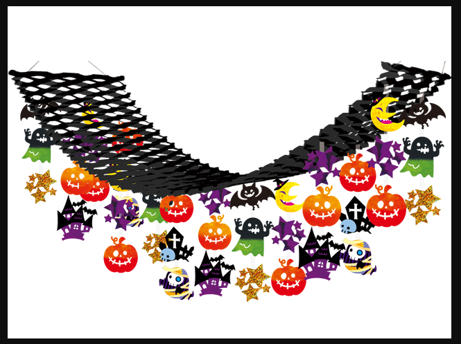 【ﾊﾛｳｨﾝ装飾】ﾏｼﾞｶﾙﾑｰﾝPH  (税抜き単価2860円)