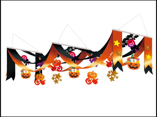 【ﾊﾛｳｨﾝ装飾】ｽｲｰﾄﾊﾛｳｨﾝDXﾍﾟﾅﾝﾄ  (税抜き単価2897円)