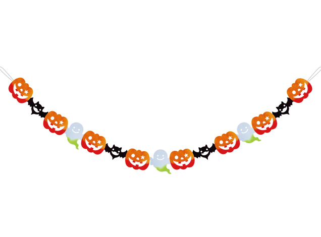【ﾊﾛｳｨﾝ装飾】ﾏｼﾞｶﾙﾊﾛｳｨﾝｺﾝﾃﾆｭｰ  (税抜き単価715円)