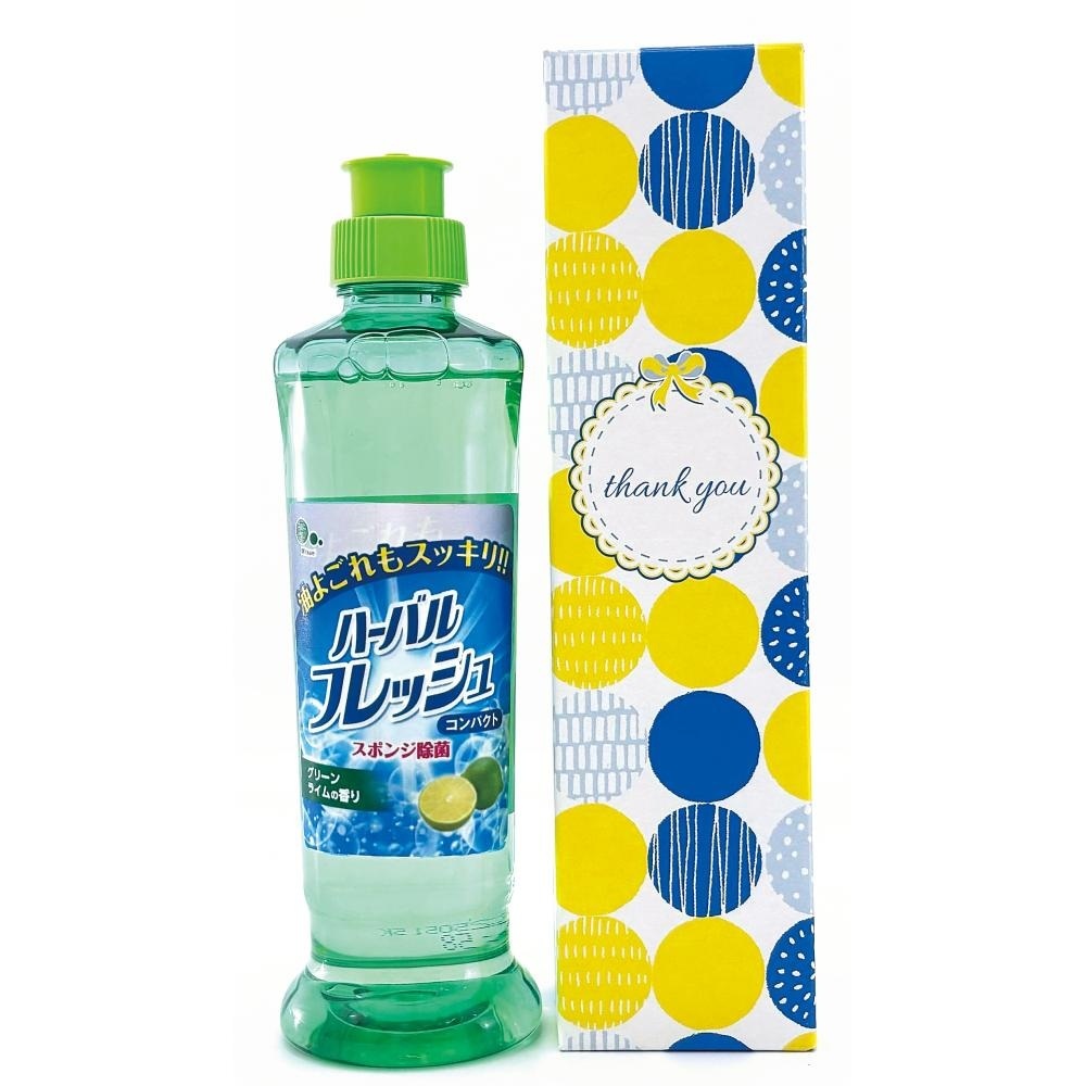 ﾊｰﾊﾞﾙﾌﾚｯｼｭｺﾝﾊﾟｸﾄ230ml (ｸﾞﾘｰﾝ)箱入り 36本 (税抜き単価181円)　