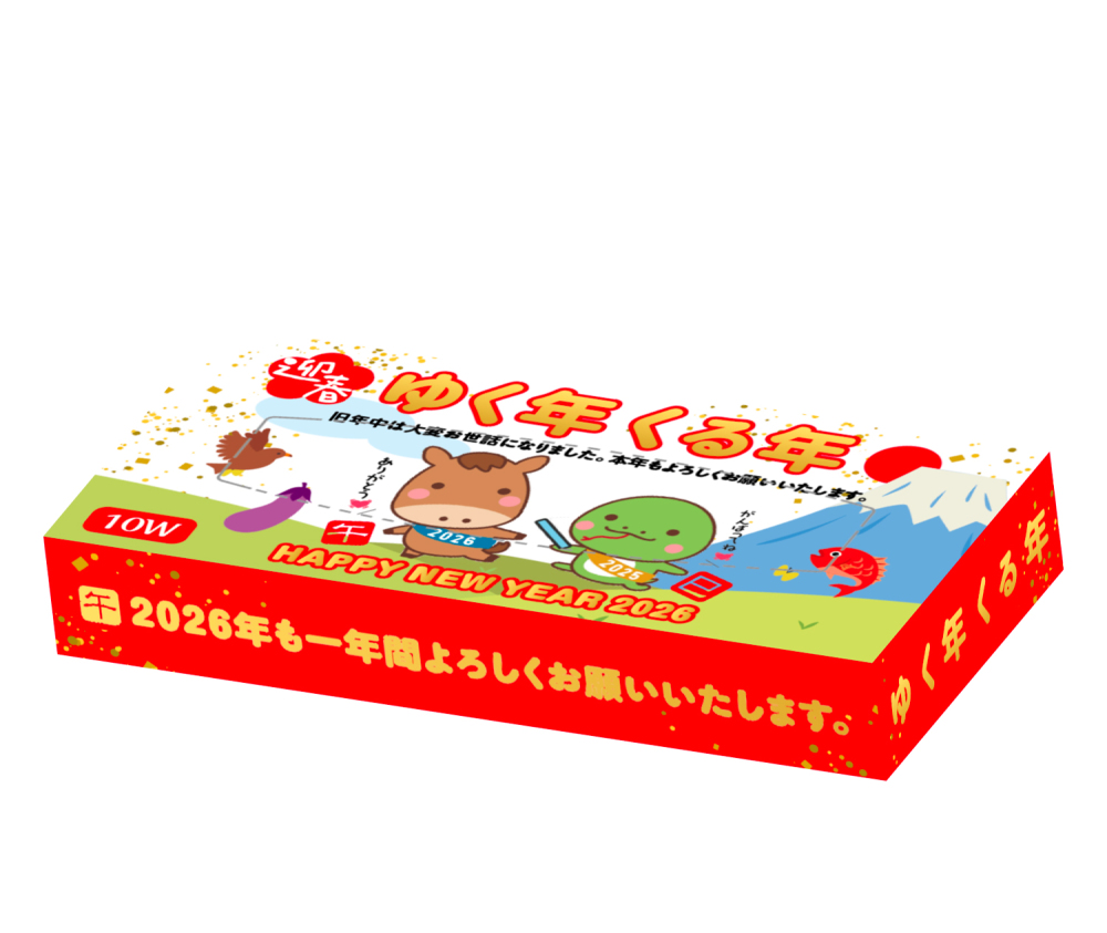 【年末年始】MT ゆく年くる年ﾐﾆﾐﾆBOXﾃｨｯｼｭ 600個（税抜き単価33円）