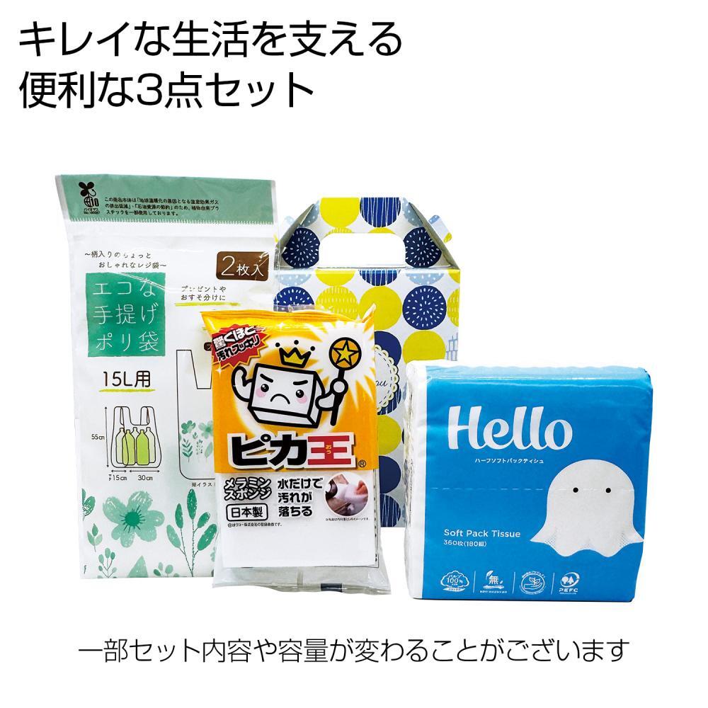 クリーンサポート3点セット 42組(税抜き単価181円)